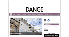 Desktop Screenshot of danceaustralia.com.au